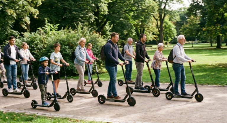 Ranking lekkich hulajnóg do 20 kg — 6 najlepszych modeli