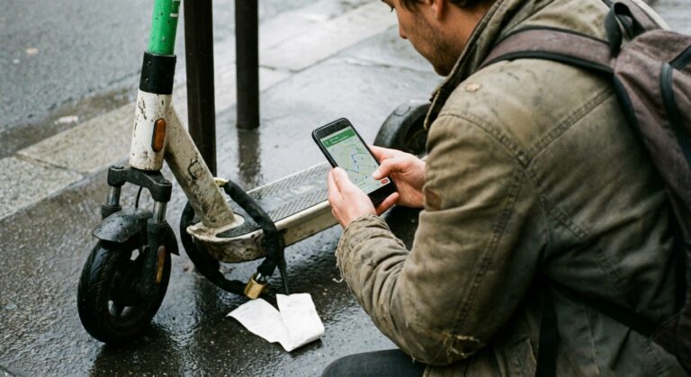 U-lock vs łańcuch — jak przypinać hulajnogę krok po kroku